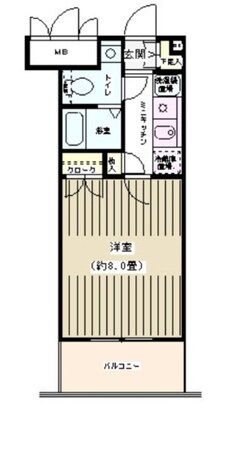 パークフィールド市川の物件間取画像